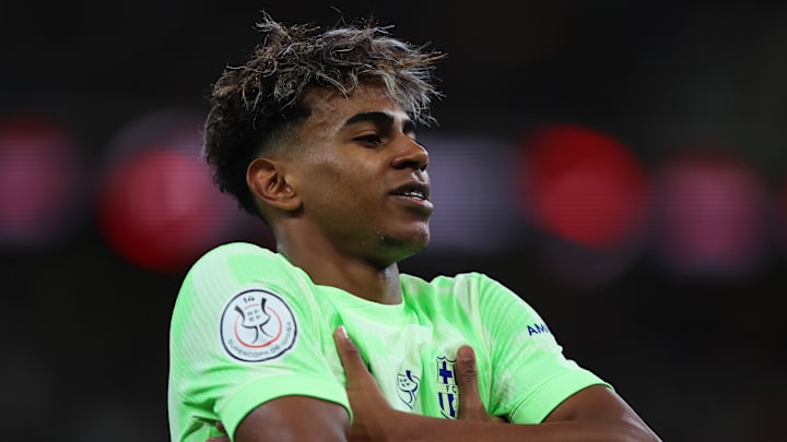 Lamine Yamal a aidé le FC Barcelone à se qualifier pour la finale de la Supecoupe d'Espagne.