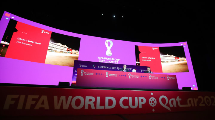 Gianni Infantino Speaks Ahead of Opening Match - FIFA World Cup Qatar 2022