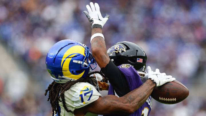 The Rams and Ravens are the biggest favorites in each conference to make the NFL Playoffs.