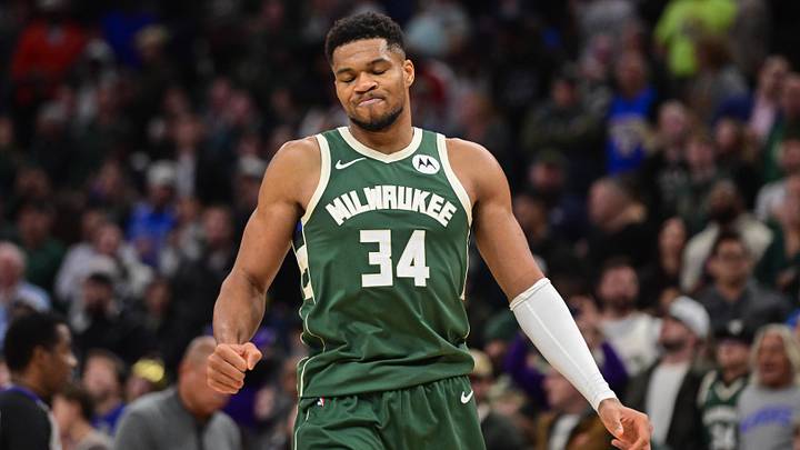 Milwaukee Bucks forward Giannis Antetokounmpo.