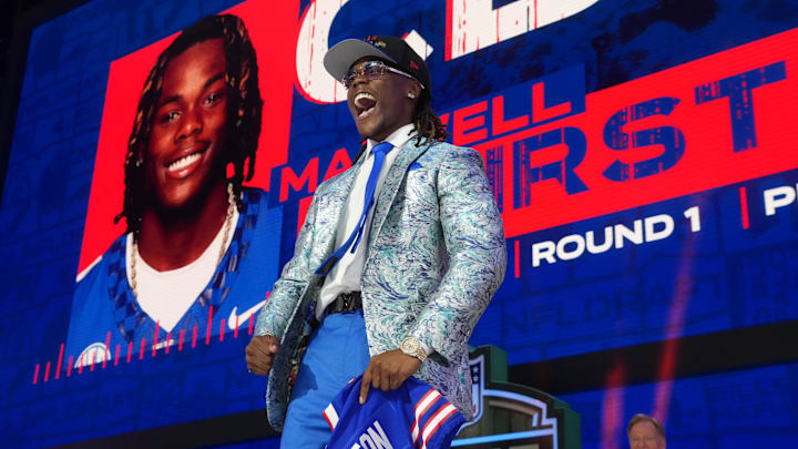 Former Kentucky Wildcats' cornerback Maxwell Hairston.