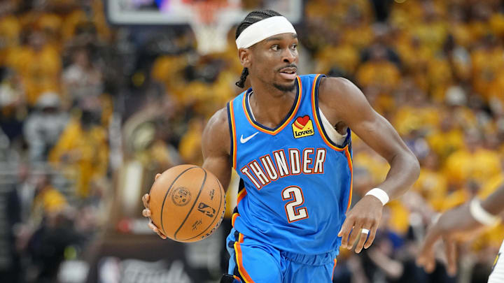 Oklahoma City Thunder guard Shai Gilgeous-Alexander is No. 2 in the MVP odds in the 2025-26 season.