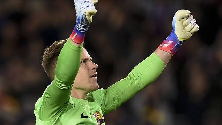 Ter Stegen con el FC Barcelona