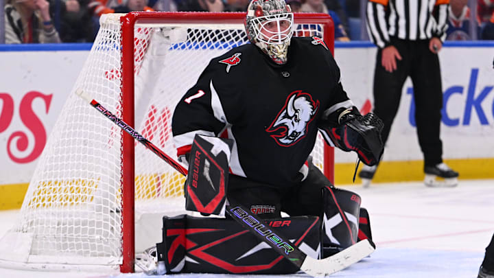 Buffalo Sabres goalie Ukko-Pekka Luukkonen (UPL)