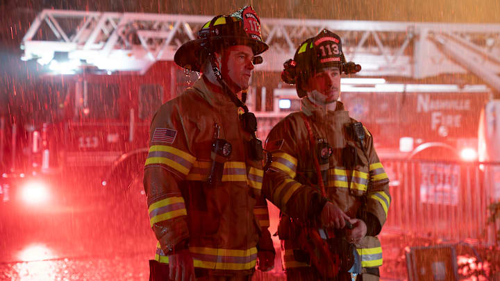 9-1-1: NASHVILLE - "Episode 101” (Disney/Jake Giles Netter)
CHRIS O'DONNELL, MICHAEL PROVOST