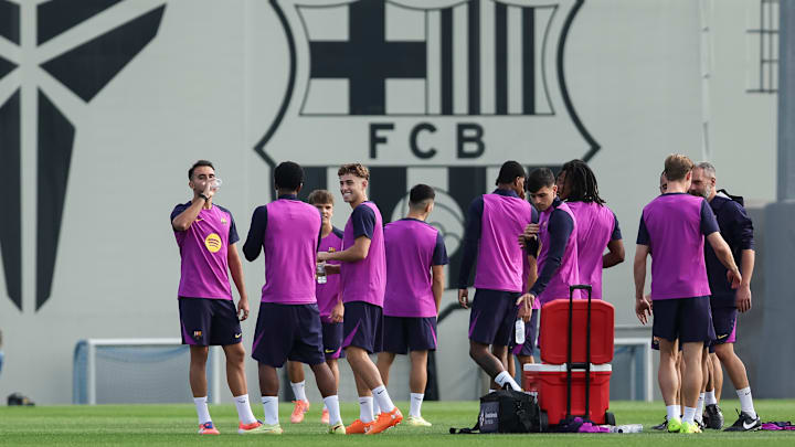 FC Barcelona Training Day - UEFA Champions League MD3 FC Barcelona Training Day - UEFA Champions League MD3