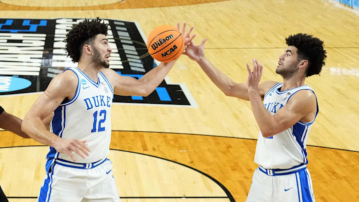 Cameron Boozer, Cayden Boozer, Duke Blue Devils Cameron Boozer, Cayden Boozer, Duke Blue Devils