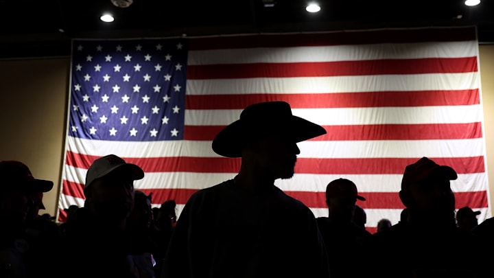 Former President Trump Holds Campaign Rally In Reno, Nevada