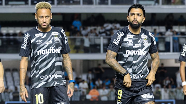 Neymar e Gabigol devem ser titulares no Nuevo Gasómetro