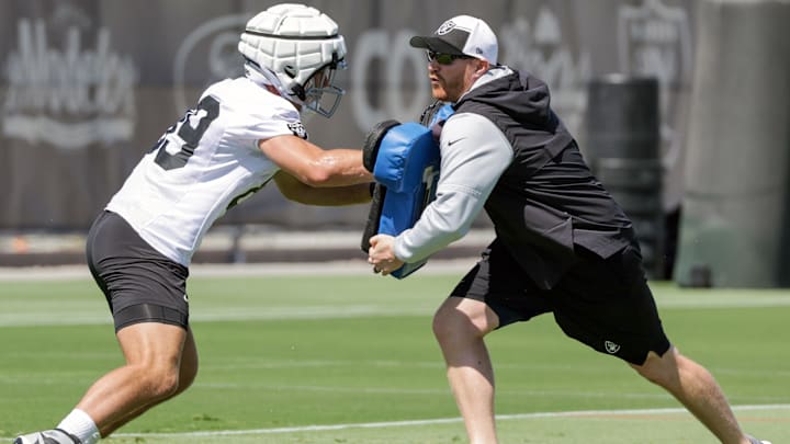 Las Vegas Raiders OTA Offseason Workout, Brock Bowers