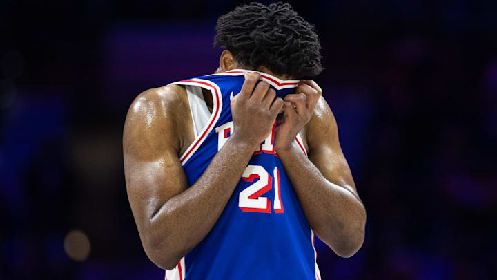 Joel Embiid has been battling injury all season