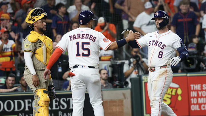 The Astros and Padres face off on Sunday Night Baseball.