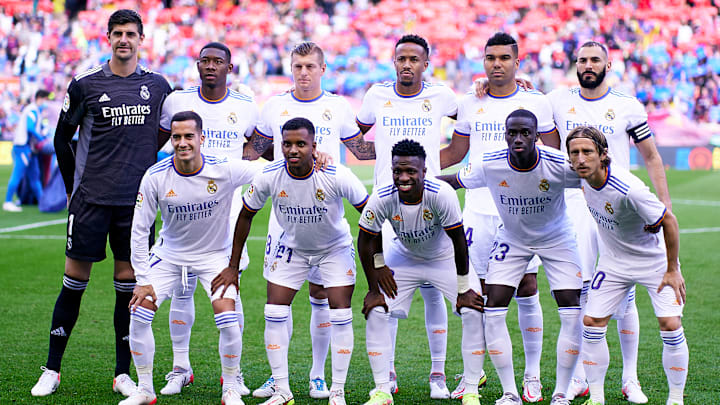 Alineación probable del Real Madrid y del Osasuna en la Jornada numero 11 de La Liga