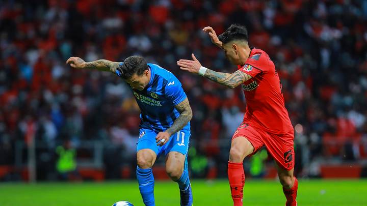 Toluca v Cruz Azul - Torneo Grita Mexico C22 Liga MX Toluca v Cruz Azul - Torneo Grita Mexico C22 Liga MX