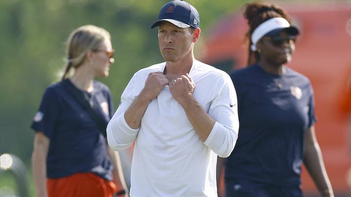 Chicago Bears head coach Ben Johnson.