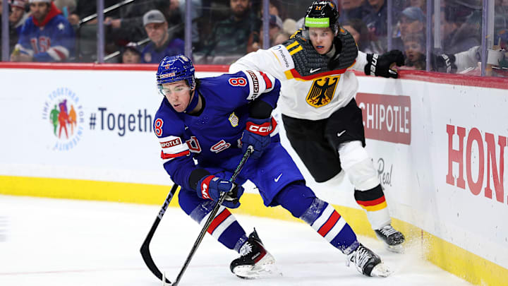 Preliminary Round - Group A, Game 3 Germany vs United States -  2026 IIHF World Junior Hockey