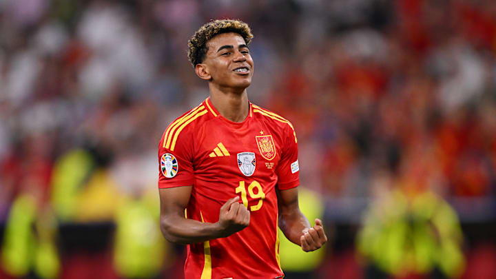 Lamine Yamal, leader technique de la Roja. Lamine Yamal, leader technique de la Roja.