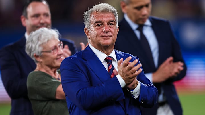 Joan Laporta expects to see Camp Nou reopened soon.