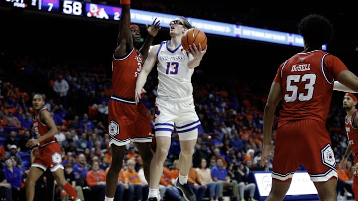 Boise State Broncos forward Andrew Meadow.