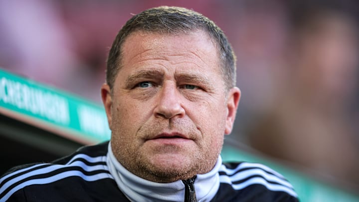 Max Eberl stellte sich vor dem Spiel gegen Chelsea demonstrativ hinter seinen Trainer Vincent Kompany.