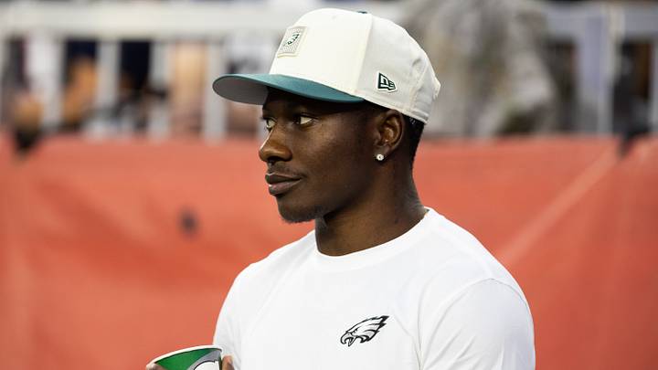 Philadelphia Eagles wide receiver Hollywood Brown Philadelphia Eagles wide receiver Hollywood Brown