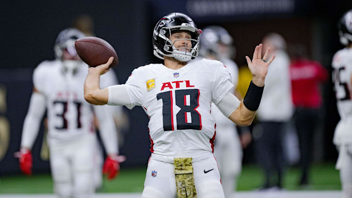 Atlanta Falcons quarterback Kirk Cousins.