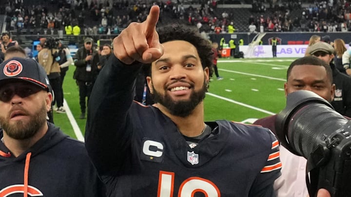 Chicago Bears quarterback Caleb Williams.