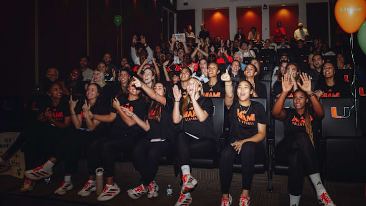 Miami Volleyball on selection sunday