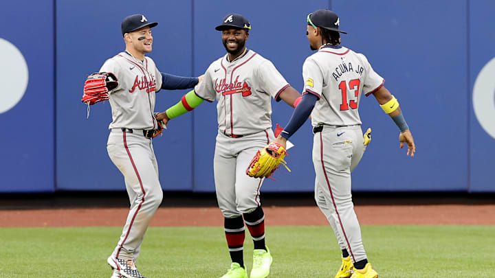 Atlanta Braves OF Ronald Acuña Jr., Jarred Kelenic, Michael Harris II