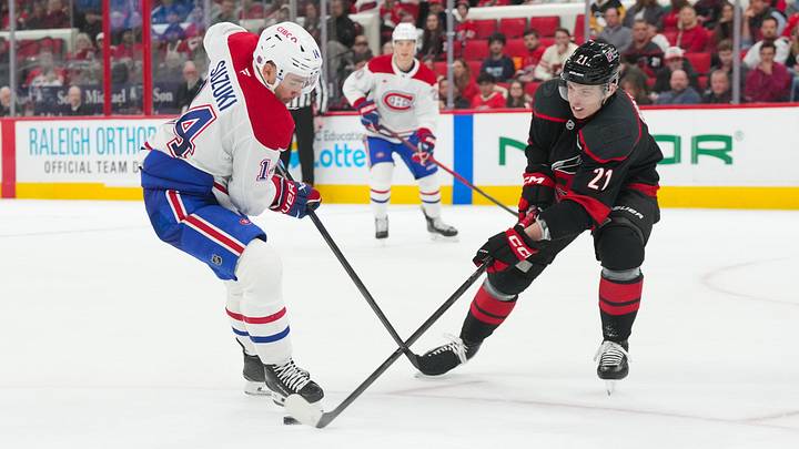 The Hurricanes are home favorites against the Canadiens in Game 1.