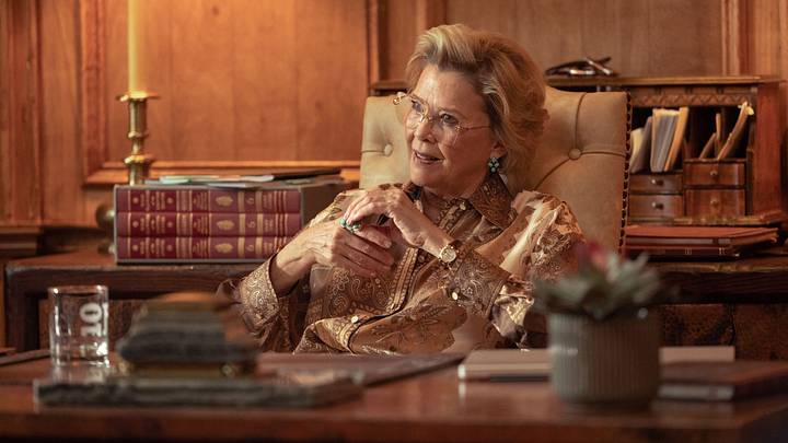 Annette Bening as Beulah Jackson in Dutton Ranch, episode 2, season 1, streaming on Paramount+, 2026. Photo Credit: Lauren Smith/Paramount+.