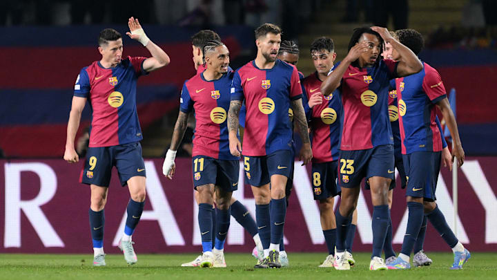 FC Barcelona v Borussia Dortmund - UEFA Champions League 2024/25 Quarter Final First Leg FC Barcelona v Borussia Dortmund - UEFA Champions League 2024/25 Quarter Final First Leg