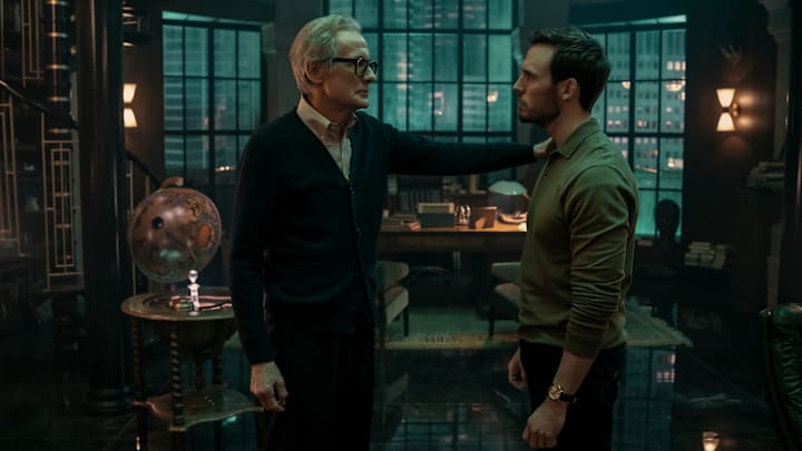 Bill Nighy and Sam Claflin in Lazarus