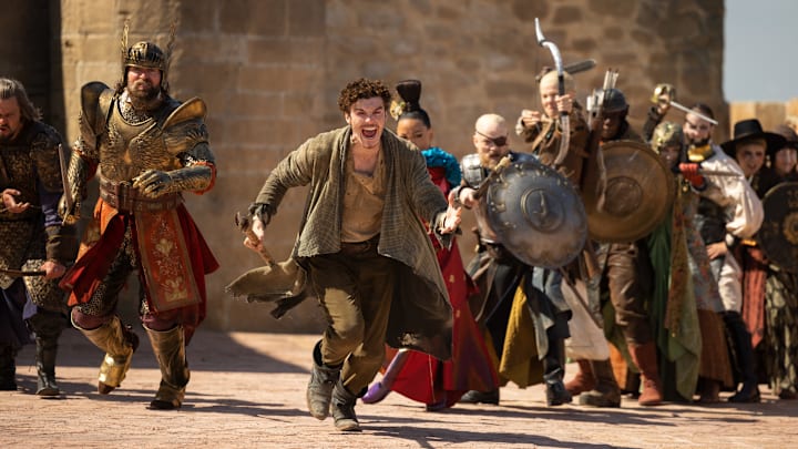 Dónal Finn (Mat Cauthon) and the Heroes of the Horn.
