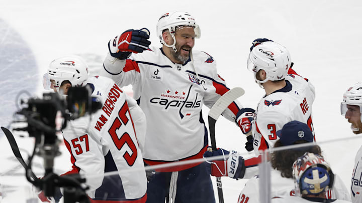 Alex Ovechkin broke Wayne Gretzky's record on Sunday. 
