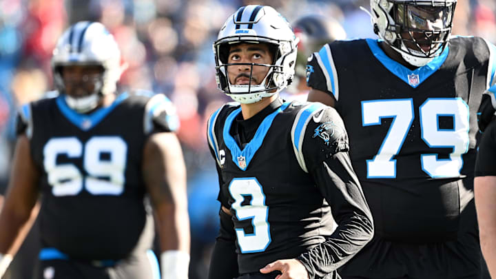 Carolina Panthers quarterback Bryce Young.