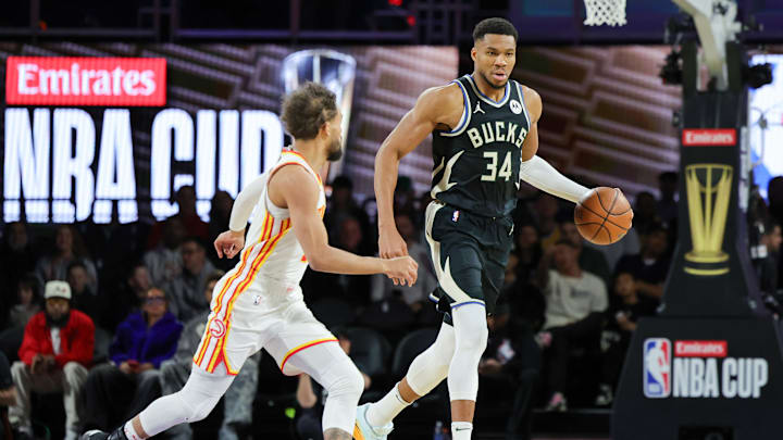 Atlanta Hawks v Milwaukee Bucks: Semifinals - Emirates NBA Cup 2024