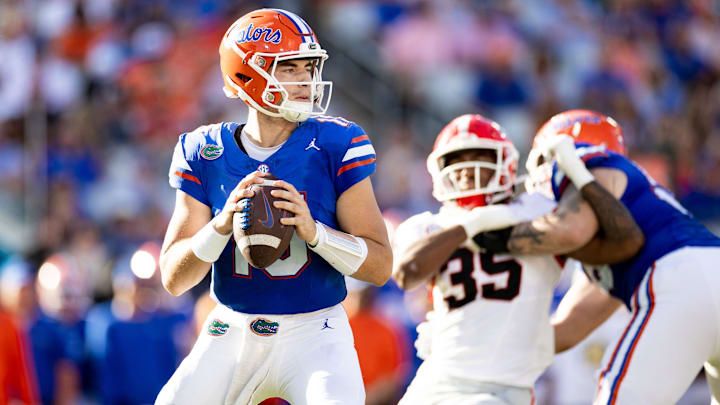 Florida Gators quarterback Graham Mertz (15)