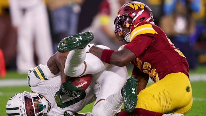 Washington Commanders safety Percy Butler Washington Commanders safety Percy Butler