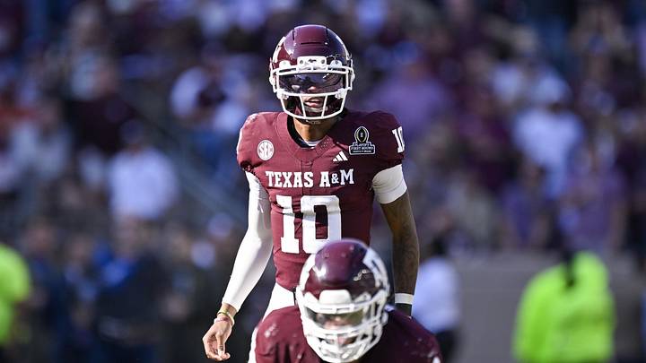 Texas A&M Aggies quarterback Marcel Reed (10) looks on during the game between the Aggies and the Hurricanes at Kyle Field. Texas A&M Aggies quarterback Marcel Reed (10) looks on during the game between the Aggies and the Hurricanes at Kyle Field.