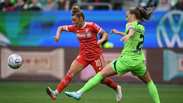 Lynn Wilms und Linda Dallmann im Duell