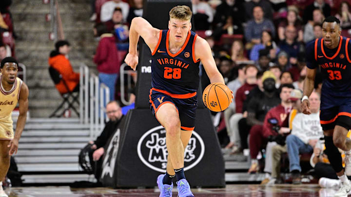 Virginia Cavaliers forward Thijs De Ridder Virginia Cavaliers forward Thijs De Ridder