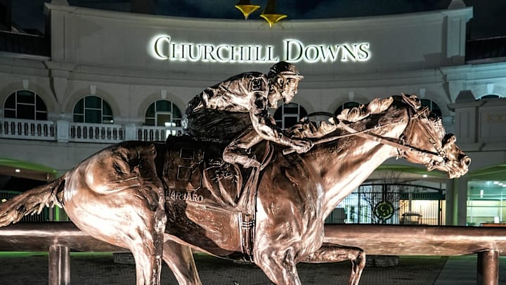 Barbara statue at Churchill Downs. March 3, 2026