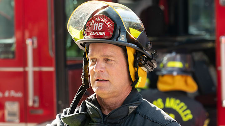 9-1-1: ÒDisconnectedÓ - MaddieÕs return to work proves to be more triggering than expected, as she may have returned too soon. As Eddie struggles to adapt to his new surroundings, Christopher discovers him in an unfamiliar situation. THURSDAY, MARCH 27 (8:00-9:00 p.m. EDT) on ABC. (Disney/Christopher Willard)
PETER KRAUSE 9-1-1: ÒDisconnectedÓ - MaddieÕs return to work proves to be more triggering than expected, as she may have returned too soon. As Eddie struggles to adapt to his new surroundings, Christopher discovers him in an unfamiliar situation. THURSDAY, MARCH 27 (8:00-9:00 p.m. EDT) on ABC. (Disney/Christopher Willard)
PETER KRAUSE