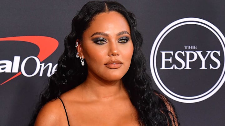 Jul 20, 2022; Los Angeles, CA, USA; Ayesha Curry arrives at the Red Carpet for the 2022 ESPY at Dolby Theater.