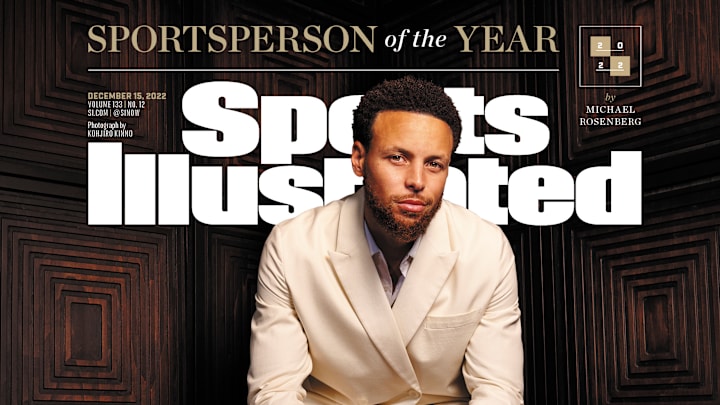 December 15 2022 Sports Illustrated Cover: Basketball: SI Sportsperson of the Year: Steph Curry December 15 2022 Sports Illustrated Cover: Basketball: SI Sportsperson of the Year: Steph Curry