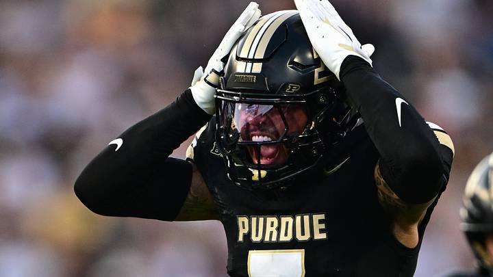 Sep 4, 2026; West Lafayette, Indiana, USA; Purdue Boilermakers defensive back Don Saunders (7). Sep 4, 2026; West Lafayette, Indiana, USA; Purdue Boilermakers defensive back Don Saunders (7).