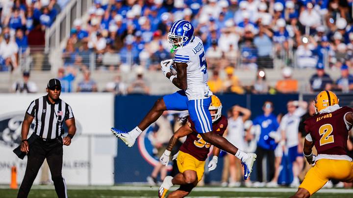 BYU wide receiver Darius Lassiter against Arizona State