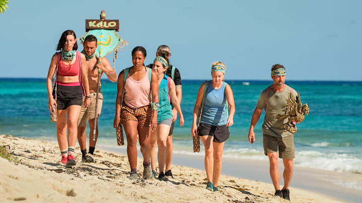 “Open Wounds” –Tensions flare after Tribal Council when one castaway’s self-proclaimed “temper tantrum” rubs some members of their tribe the wrong way. Rivals clash in “Operation Bad Blood” and the stakes rise as two tribes are sent to Tribal Council, on SURVIVOR 50. Photo: Robert Voets/CBS ©2025 CBS Broadcasting, Inc. All Rights Reserved.