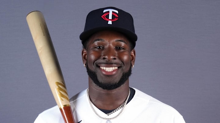 Feb 19, 2026; Lee County, FL, USA; Minnesota Twins shortstop Kaelen Culpepper (76) poses during photo day at Hammond Stadium. Mandatory Credit: Jim Rassol-Imagn Images Feb 19, 2026; Lee County, FL, USA; Minnesota Twins shortstop Kaelen Culpepper (76) poses during photo day at Hammond Stadium. Mandatory Credit: Jim Rassol-Imagn Images